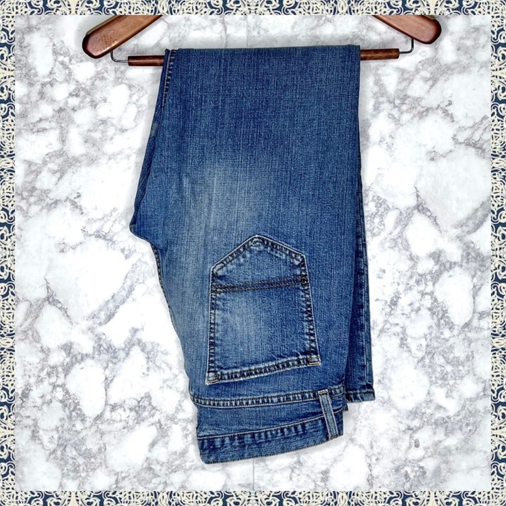 Arizona Men’s 90s Distressed Slim Straight Denim Jeans Size 32x30
